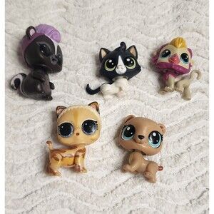 RARE & HTF Littlest Pet Shop & LOL Surprise Figures LOT of 5 VguC